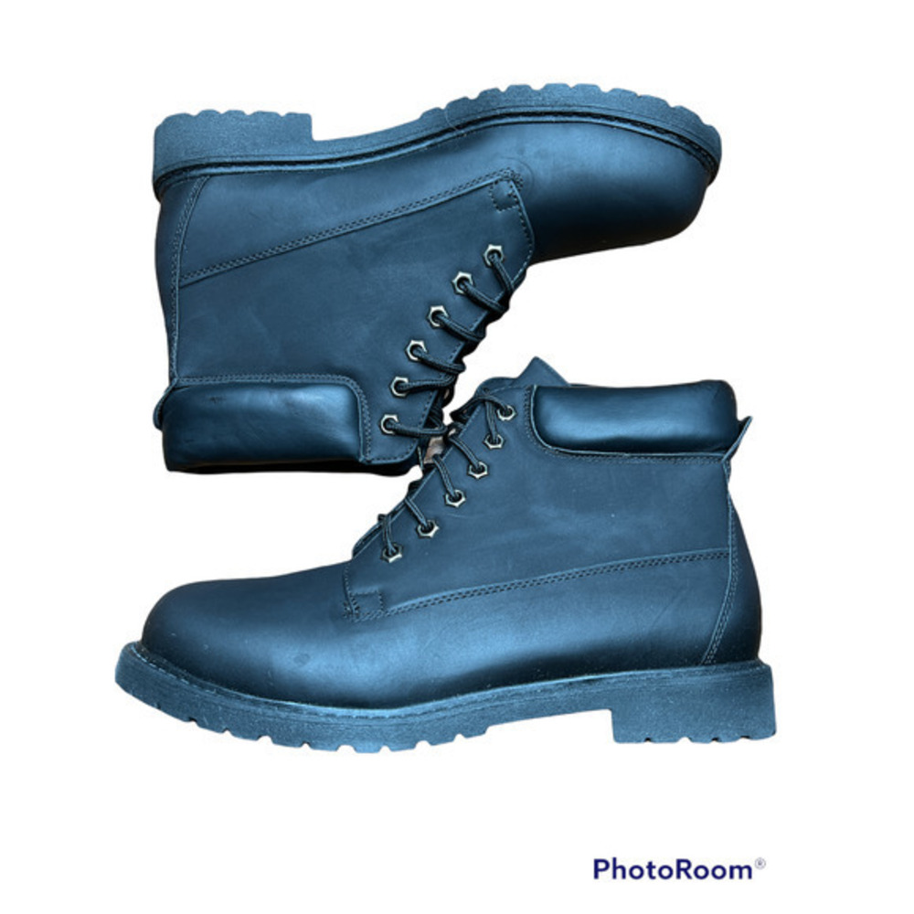 NWOT Dream Paris Black Lace up boots size 11